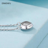 925 Silver Necklace Pendant for Women Natural Jewelry Chain Necklace
