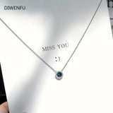 925 Silver Necklace Pendant for Women Natural Jewelry Chain Necklace