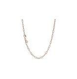 925 Silver Anchor Chain Link Pan Necklace For Women