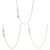 925 Silver Anchor Chain Pan Necklace for Women