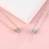 925 Silver Necklace, Slim Waist Pendant, Fashion Jewelry