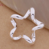925 Silver 5-Star Necklace Women's Jewelry Gift