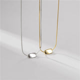 925 Silver Snake Chain Necklace Wedding Jewelry