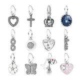 925 Sterling Silver Necklaces Pendants Charms For Women