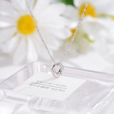 925 Silver Pendant Beads Necklace for Women