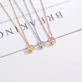925 Silver Pendant Beads Necklace for Women
