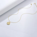 925 Silver Women's Zodiac Pendant Necklace Astrology Charm Jewelry