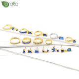 Crystal Heart Hoop Earrings, 925 Silver Needle, Women's Jewelry