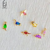 925 Silver Dino Stud Earrings for Girls