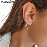 925 Silver Small Snake Stud Earring for Women