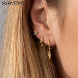 925 Silver Lightning Drop Earrings for Women