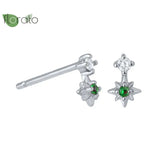 925 Silver Star Stud Earrings for Women Party Jewelry