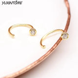 Crystal Stud Earrings Womens Fashion Jewelry