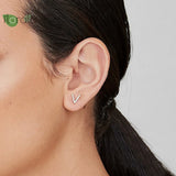 Minimalist V Shape Earrings For Women