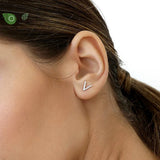 Minimalist V Shape Earrings For Women