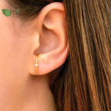 Zircon Stud Earrings for Women