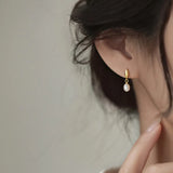 925 Silver Pearls Stud Earrings for Women