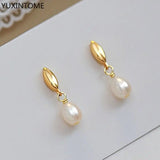 925 Silver Pearls Stud Earrings for Women