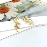 925 Silver Post Vintage Earrings Women Punk Stud Party Jewelry