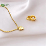 925 Silver 18K Earrings 10mm Hoops for Women