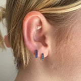 Royal Crystal Hoop Earrings for Women