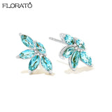 925 Silver Needle Hoop Earrings for Women