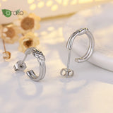 Vintage Twist Knot 18K Earrings for Women