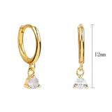 925 Silver Pearl Snake Rivet Star Shell Earrings for Women