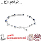 925 Silver Chrysanthemum Star Pan Bracelet for Women
