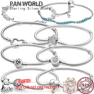 925 Silver Asymmetric Star Bracelet for Women