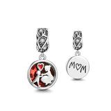 925 Silver European Mom Pendant Bead for Bracelet