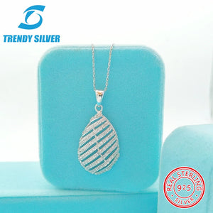 925 Silver Necklace Small Clavicle Chain Zircon Jewelry