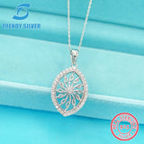925 Silver Necklace Small Versatile Clavicle Chain Zircon Jewelry