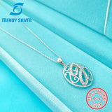 925 Silver Necklace with Zircon Stone