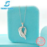 925 Silver Necklace Small Zircon Jewelry