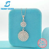 925 Sterling Silver Necklace Small Zircon Jewelry