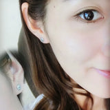 925 Silver Retro Skull Earrings Punk Style