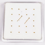 925 Silver Nose Stud 1.2mm 1.5mm Ball Nostril Piercing 20pcs/pack