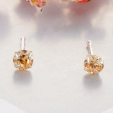 925 Sterling Silver Nose Stud 8 Colors Mini Zircon Nose Nail Europe