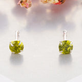 925 Sterling Silver Nose Stud 8 Colors Mini Zircon Nose Nail Europe