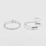 925 Silver Nose ring Double Star Hoop Piercing Jewelry 20pcs/lot