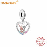925 Sterling Silver Not Sister By Blood But Sister By Heart Pendant Necklace