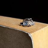 925 Silver Octopus Clip Earrings Women's Jewelry