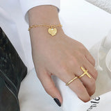925 Silver Opal Leaves Bracelets Geometric Oval Beads Men Women Jewelry
