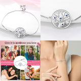 925 Silver Snake Chain Bracelet for Charms Beads Safety Chain