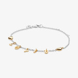 925 Sterling Silver Crown of Europe Pan Bracelet for Women