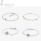925 Sterling Silver Crown of Europe Pan Bracelet for Women