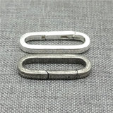 925 Silver Oval Lobster Clasp for Bracelet Necklace