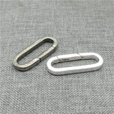 925 Silver Oval Lobster Clasp for Bracelet Necklace