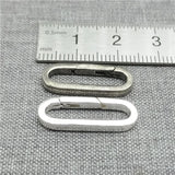 925 Silver Oval Lobster Clasp for Bracelet Necklace